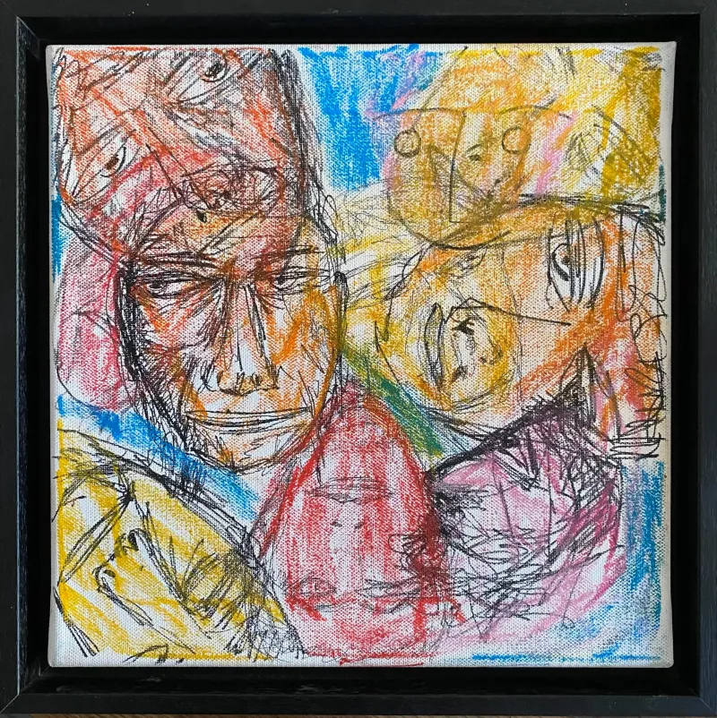 Figur im Raum